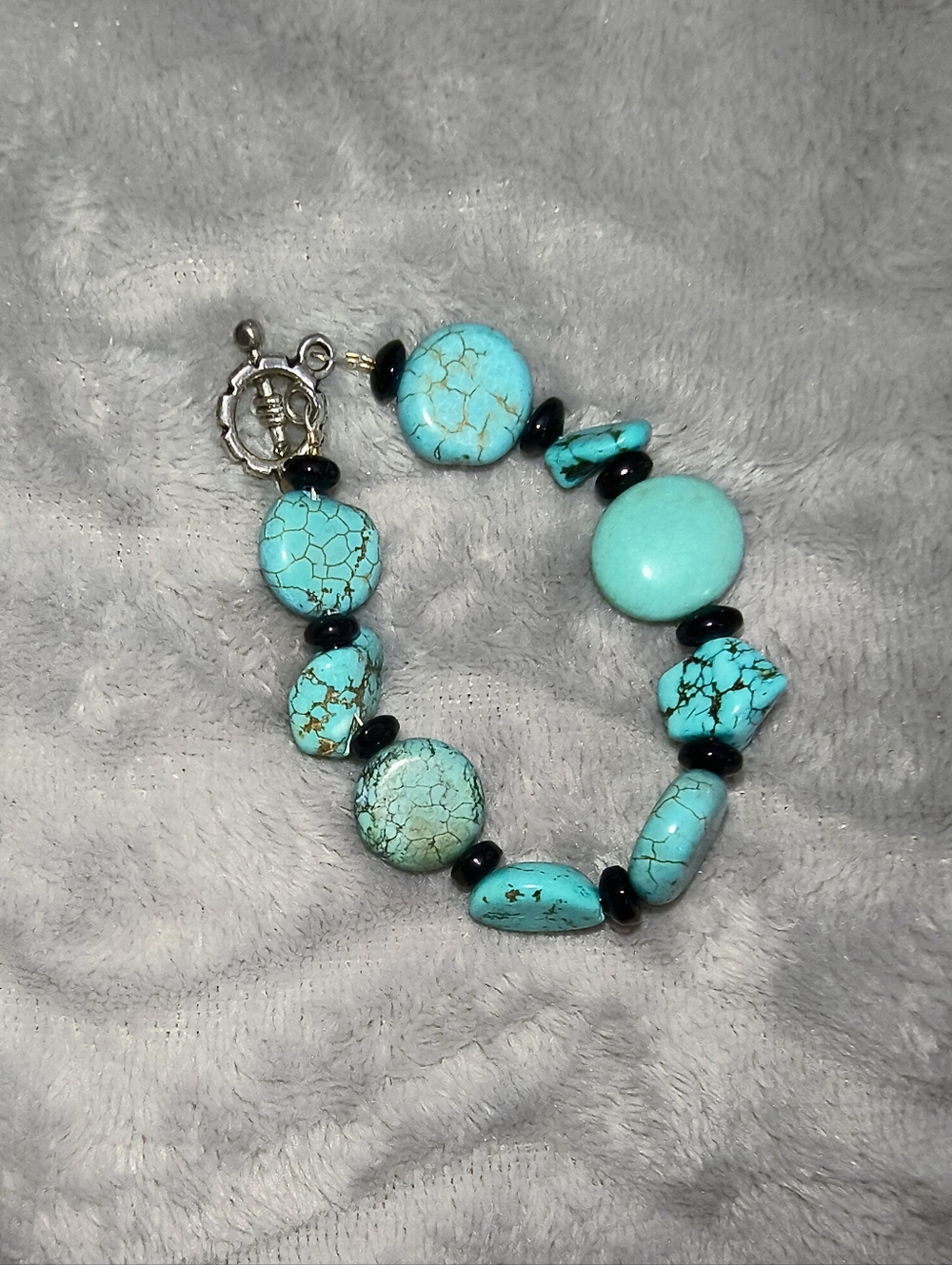 Turquoise Nugget Bracelet